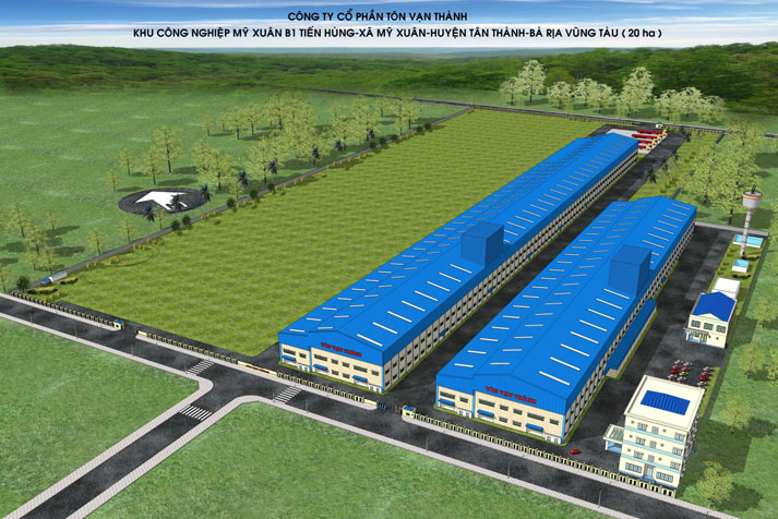 Dự án nhà máy TÔN VẠN THÀNH